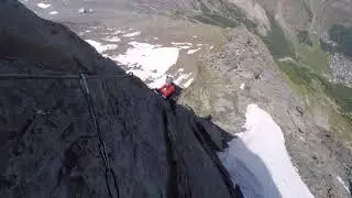 Mittaghorn - Impressionen vom Klettersteig (Nordgrat)