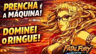 🔥 PRENCHA &Eacute; A M&Aacute;QUINA! DOMINEI O RINGUE EM FATAL FURY: CITY OF THE WOLVES 🔥