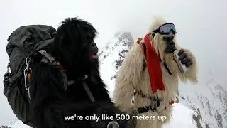 Bigfoot & Yeti Caught 😱on Camera Climbing K2 &ndash;Survival Vlog 4K