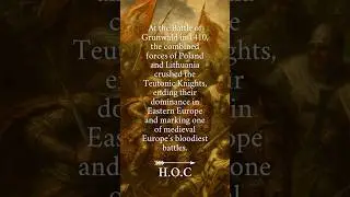 The Battle of Grunwald (1410)#HistoryTok #BattleHistory #MedievalWarfare #Knights #Poland