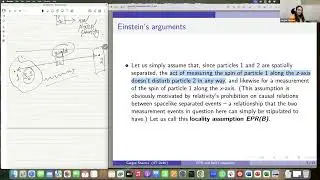 14. L014 - EPR paradox and Bell's inequality