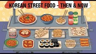 🎶The Evolution of Korean Street Food  From Tradition to Trend #KoreanStreetFood #Tteokbokki #KFood