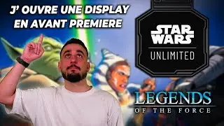 JE DÉCOUVRE LE DERNIER SET DE STAR WARS UNLIMITED EN AVANT PREMIERE ! UNBOXING ET DISCUSSION META !