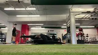 TG Fit Test Mobility: T-Spine Rotation Right Side