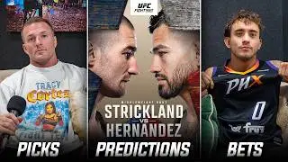 UFC Fight Night: Strickland vs Hernandez | FULL Card Breakdown, Predictions & Bets