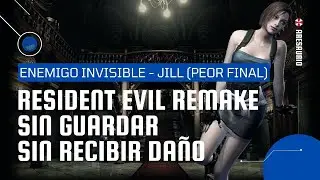 Resident Evil REmake (PC) | Jill Enemigo Invisible (Dif&iacute;cil) | Sin Da&ntilde;os, Sin Guardar | Any%