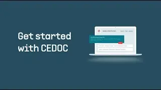 User guide - Get started with CEDOC