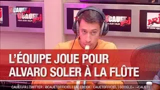 L'équipe joue de la flûte pour Alvaro Soler - C’Cauet sur NRJ