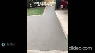 Shed Slabs Geelong | House Slabs Geelong | Retaining Walls Geelong | Driveways Geelong
