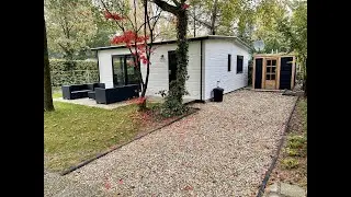 Ruim dubbel chalet op groot kavel Camping De Auerhaan te Putten