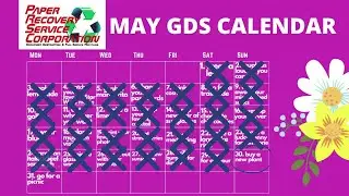 Calendar Task + Giveaway 5/30/21