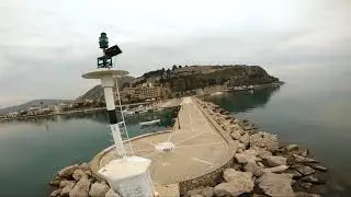 FPV X Nafplio 2020 [ COVID - 19 ] - Long Cinematic City Ride 4K - Cinewhoop