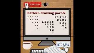 Pattern drawing series part-5 || java programs