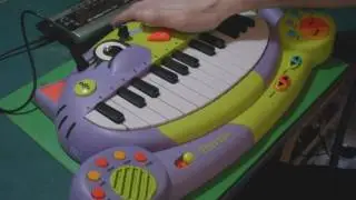 Circuit Bent Cat Piano by freeform delusion