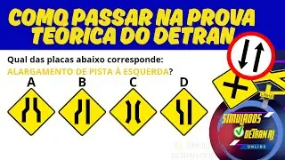 Simulado DETRAN 2025: Como PASSAR na PROVA do Detran 2025 #quest&otilde;esdodetran2025