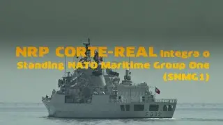 NRP Corte Real, larga de Lisboa para integrar a SNMG1