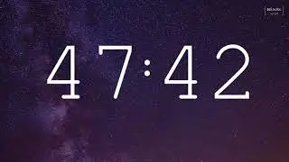 60 Minute Timer Space Theme