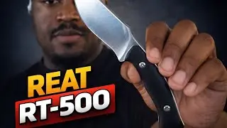 REAT FIXED BLADE KNIFE WITH KYDEX SHEATH, 8