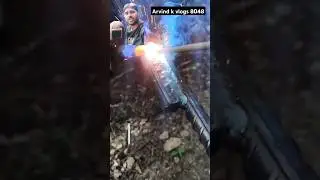 Iron rod welding new tarika #airsoft #satisfying #weldingtricks #iron #ironwelding #bladebuilders