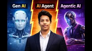Gen AI vs AI Agentic vs Agentic AI