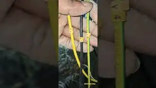# Earth Wires Dressing In DB On Earthing Bar