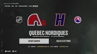 NHL 26: Quebec Nordiques Expansion Franchise