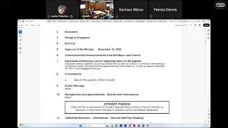 City Council Formal Meeting, November 24, 2025