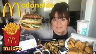 McDonald’s mukbang #starving