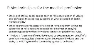 Patient Safety and Good Medical Practice 1