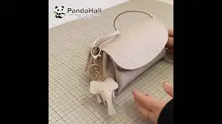 DIY Elephant Crossbody Bags Set, Including PU Leather Bag Materials, Rectangle, Antique White #diy