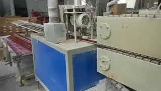 online hot stamping for PVC WPC skirting board