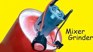775 motor Projects| DIY Mixer Grinder|12v dc motor Projects|5-minutes crafts
