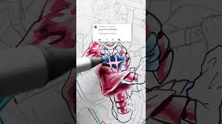 I Made an Artwork ONLY using Your COMMENTS&hellip; 👀🎨 #artchallenge