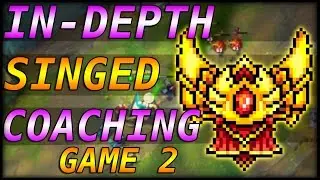 Challenger Singed | Coaching Gold 5 Top Laner | Game 2 | Minishcap1