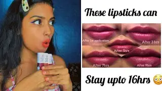 MAYBELLINE SUPERSTAY MATTE INK | maybelline lipsticks | DUSKY SKIN | BROWN GIRL