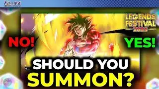 11.5k cc summon for ultra ssj4 goku should I get him in small amount of cc | Dragon ball legends 