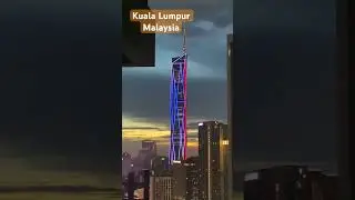 View from my Kuala Lumpur Apartment #shorts #kualalumpur #malaysia #seasia