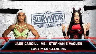 WWE 2K25- Champion vs Champion: Jade Cargill vs Stephanie Vaquer | Survivor Series #WWE2K25