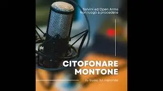 &lsquo;Open Arms: assolto Salvini&rsquo; in Citofonare Montone