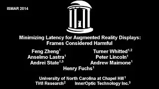 Minimizing Latency for Augmented Reality Displays: Frames Considered Harmful