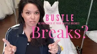 How to Fix a Broken Bustle With Bustle Parachute aka Safety Pin
