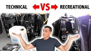 Packing For Technical CCR Diving  Vs. Recreational Diving
