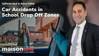 Car accidents in school drop off zones