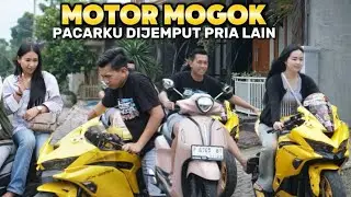 NINJA ZX MOGOK PACARKU DIJEMPUT PRIA LAIN!! DIDORONG CEWEK IMPIAN MALAH JADIAN!! Cihuy..