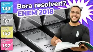 🔵 Questão 143 - Caderno Azul | Matemática Básica | MATEMÁTICA ENEM 2018