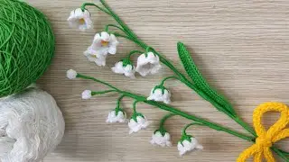 Hướng Dẫn Móc Hoa Chuông - Hoa Linh Lan (P2/2) #baochihandmade #crochet #moclen