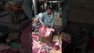 Cow Cutting by Expert Butcher 705 #viralshorts #freshbeef #freshmeat #shorts #beef #butcher