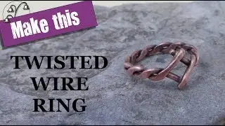 Twisted Wire Ring
