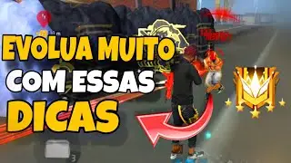 COMO MELHORAR A JOGABILIDADE E EVOLUIR NO FREE FIRE
