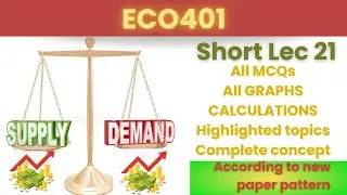 ECO401 Short Lecture 21_Highlighted Questions_ECO401 Lectures_Final Term_Full Detail In Short Time